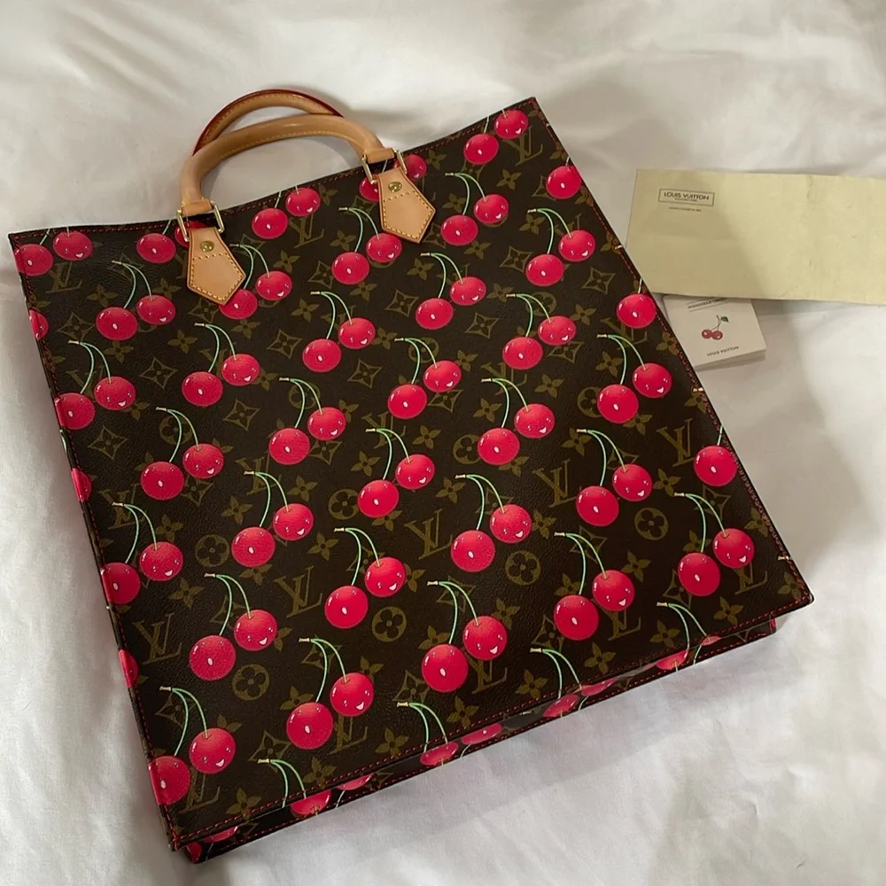 Takashi Murakami X Louis Vuitton Monogram Cerises Sac Plat - Picture 3 of 17